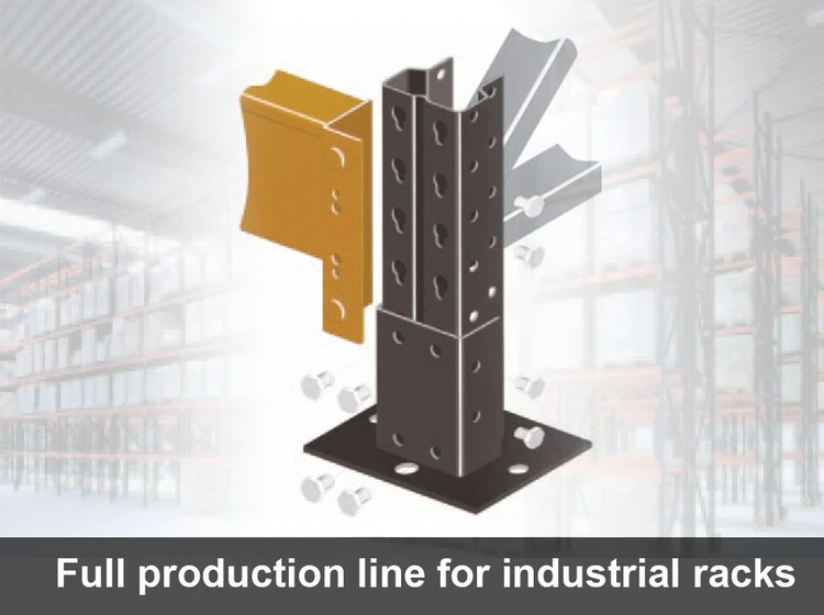 Used POLYPAL ROLLFORMING LINE FOR PALLET RACKS (2) Uncoilers | Apt International N.V #373352