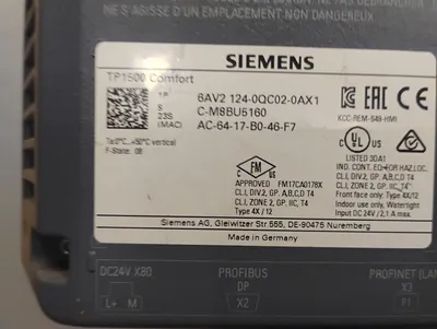 Siemens 6AV2 124-0QC02-0AX1 Electrical/PLC/Automation | ESS Industrial Equipment Sales (4)