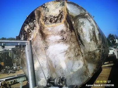 Used CE Howard 7,500 Gallon Stainless Steel Jacketed Tank – 304 SS