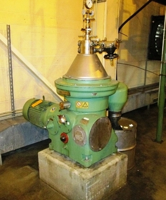 Westfalia WSC 25-01-506 separator, SS.
