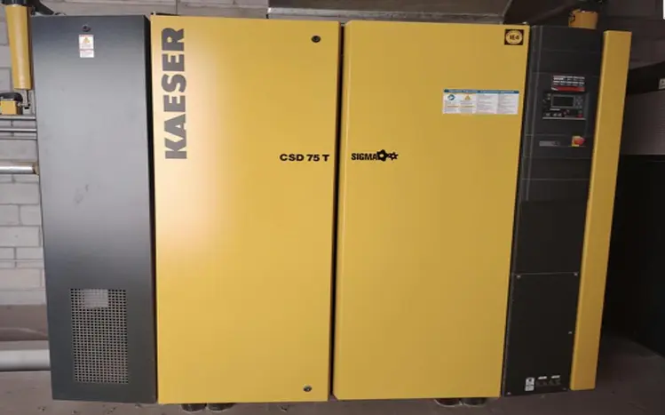 Used 2023 KAESER CSD75T Rotary Screw & Sliding Vane Air Compressors US | VX Machinery #903596