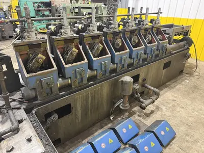 9 STAND x 2" YODER M2 ROLLFORMER, 6 STAND & 3 STAND BASE: YOBRO #24317
