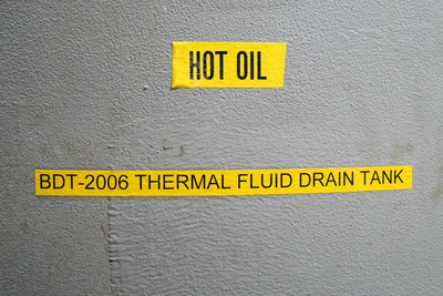 Thermal Fluid Drain Tank