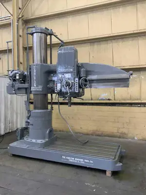 6' X 17" CARLTON MODEL #3-A RADIAL ARM DRILL: STOCK #22070