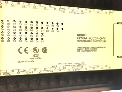 NEW OMRON CPM1A-40CDR-D-V1 PROGRAMMABLE CONTROLLER CPM1A40CDRDV1