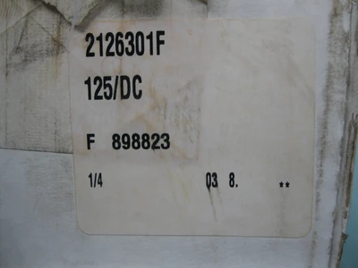 NEW Asco 2126301F