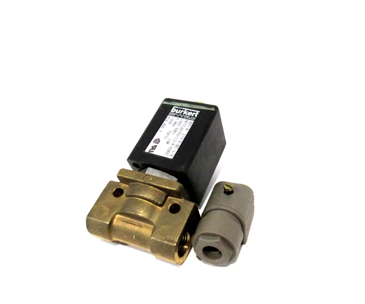 NEW BURKERT 255-A-1/4-E-BC-1/4 VALVE 255A14EBC14