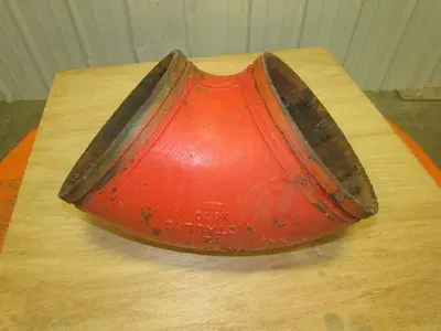 Victaulic No 10 12" 90 Degree Grooved End Elbow Pipe Fitting Used