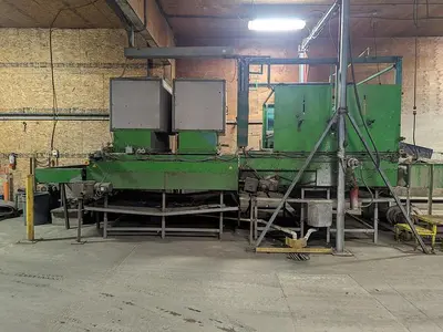 Pumpkin Squash Inspection & Cleaning Line