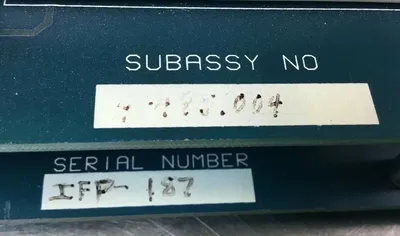 Facts Inc B-A31.01-3 PC Board Assembly 3E-3