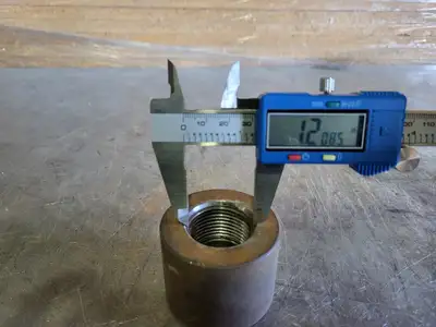 1.2" NPT End Cap, B16 6M, A/SA350LF2CL1N