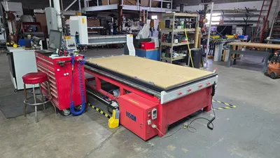 2017 INDUSTRIAL CNC ARTISAN 408 Routers | Tight Tolerance Machinery (1)