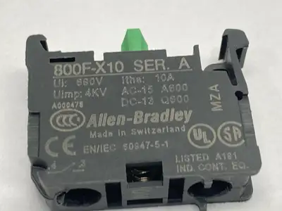 Used Allen-Bradley 800F-X10 Contact Blocks Michigan US | Maverick Industrial Sales #1402188