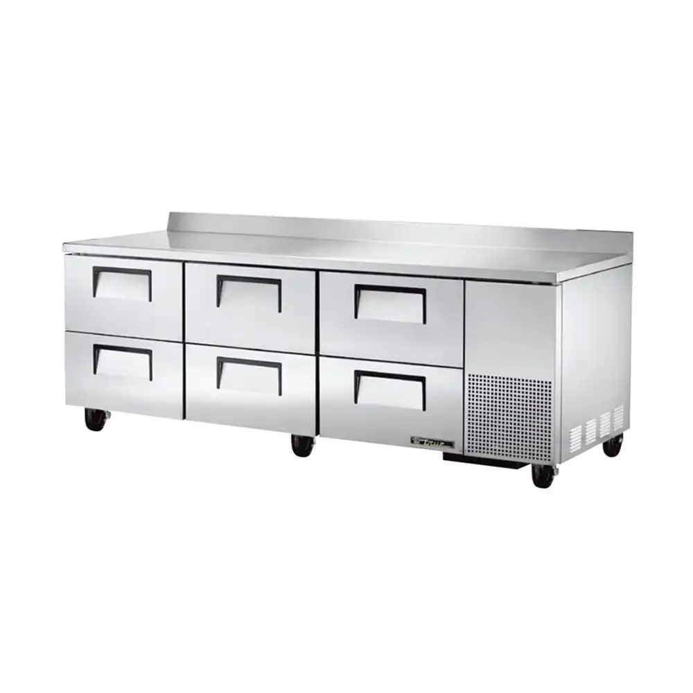 Used True TWT-93D-6-HC Worktop Refrigerators Illinois US | Falcon Restaurant Supply #1374049