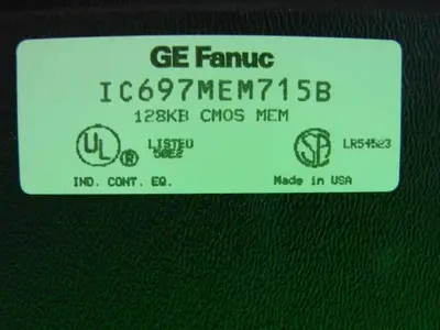 USED GE FANUC IC697MEM715B