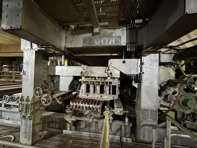 110" (2.8M) VOITH FOURDRINIER PAPER MACHINE (LBM) MFG 2001 LINERBOARD / TUBE & CORE – TANDEM NIPCOFLEX SHOE PRESSES - 72"(1.8M) DIAMETER DRYERS