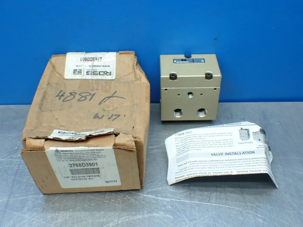 New | in-Stock ROSS 2768D3901 Pumps Ohio US | HGR 24 #1016759