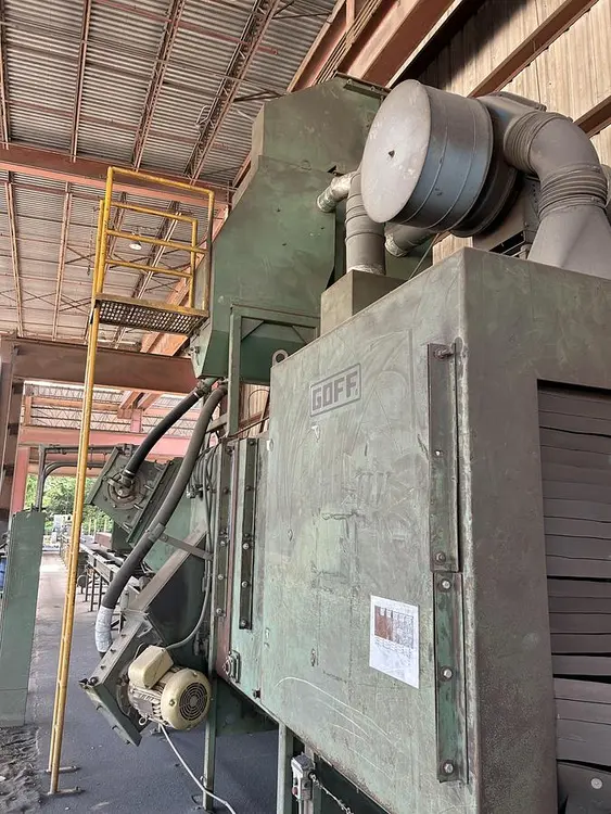 Used GOFF SB425 Shot Blast Cleaning (Peening / Airless) Georgia US | The Equipment Hub #163367