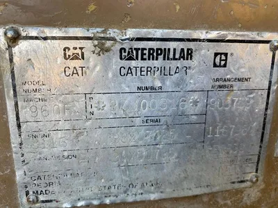 1995 Caterpillar 960F