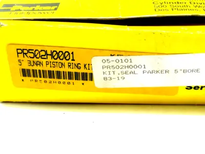 NEW PARKER PR502H001 5" BUNAN PISTON RING SET
