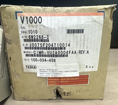NEW Yaskawa CIMR-VU2A0004FAA