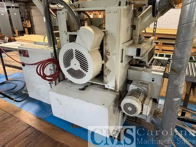 USED MEREEN JOHNSON 312DC/SR-J GANG RIP SAW WITH HYDRAULIC INFEED