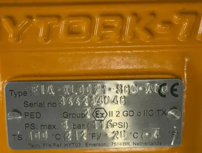 NEW HYTORK EIA-0071-S80-A00 PNEUMATIC VALVE EIA-0071-S80-A00