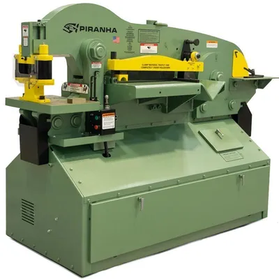 PIRANHA P-140 PUNCH-SHEARS, IRONWORKERS | T.R. Wigglesworth Machinery Co. (1)