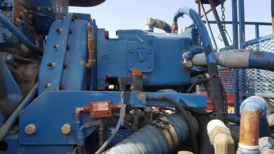 USED 1997 PEERLESS BAKER HUGHES HYDRA FRAC BLENDER TRAILER