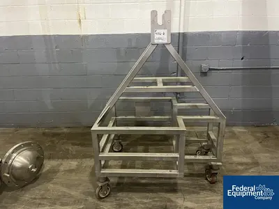 USED Watson Metal Masters Watson Metal Masters Custom Built 4” X 126" Cleated Belt Conveyor, S/S
