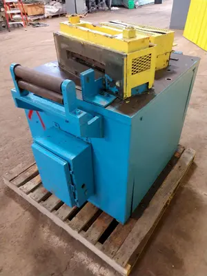 12" TUREK & HELLER HYDRAULIC SHEAR & CLAMP MACHINE: STOCK #10633