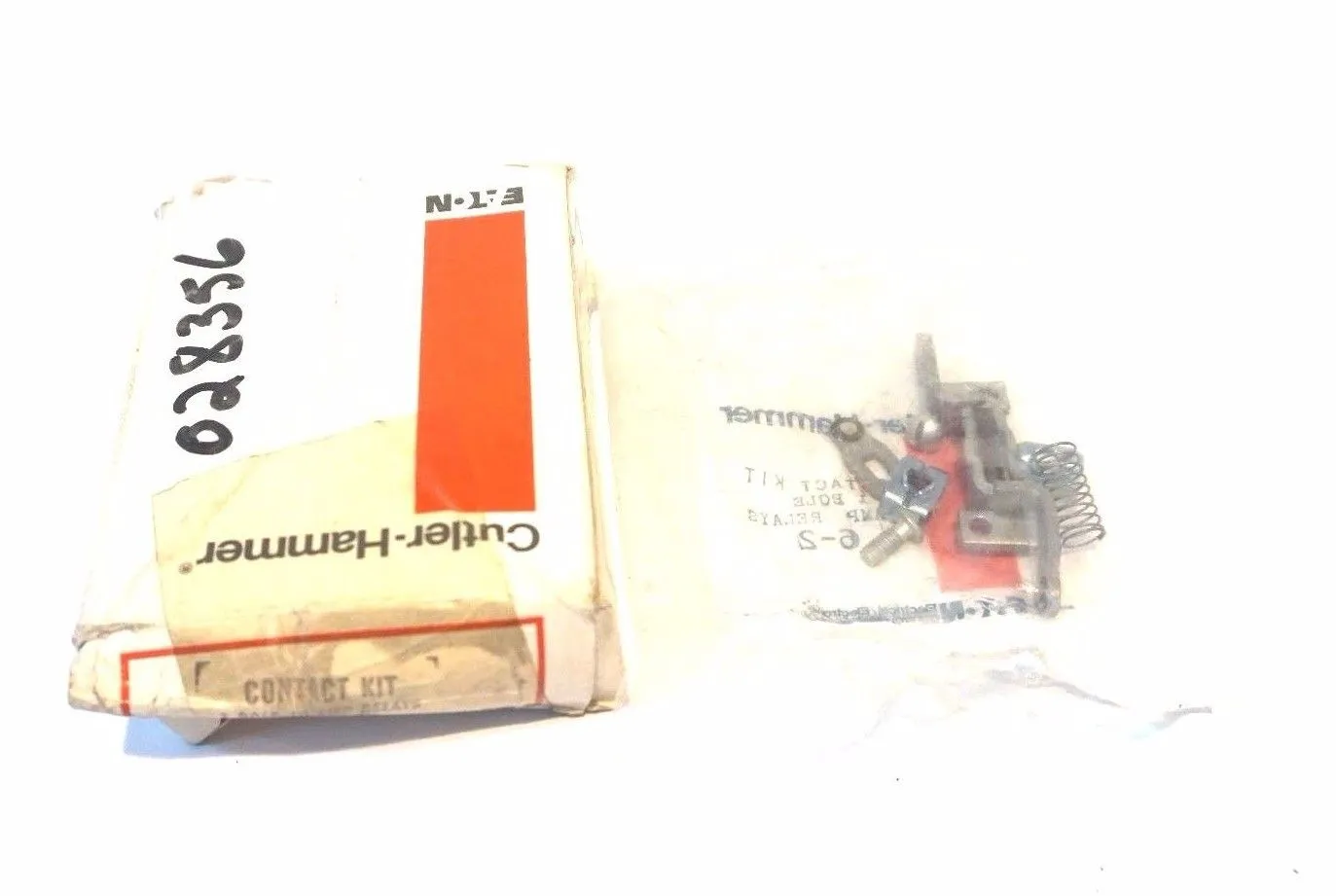 NEW CUTLER HAMMER 6-2 CONTACT KIT 1 POLE 10 AMP 62