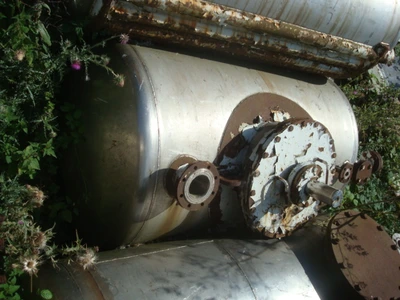 1400 L S/S Horizontal Pressure Vessel