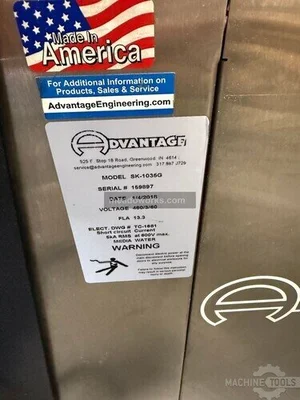 Used 2018 ADVANTAGE ENGINEERING SK-1035G Temperature Controls Illinois US | Meadoworks #1492207