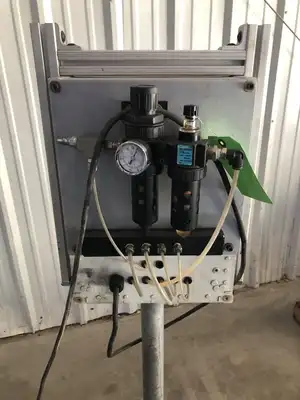 SSI Enclosed Digital Gas Pressure Controller / Regulator w/ Timer & Counter