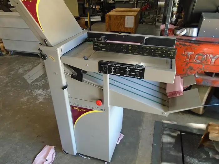 Used 2004 MORGANA DOCUFOLD-90521 Paper Folders | BROOKS PRINTING EQUIPMENT #391696