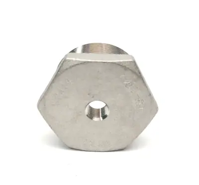SP114, MB-304 | SP114 MB-304 Hex Reducer Bushing Fitting 2" x 1/4" Pipe 150# 2-1/2" Hex LOT OF 2 - New – Open Box
