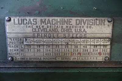1956 LUCAS 41B-48 Manual Milling | MD Equipment Services LLC (33)