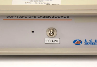 Accelink Laser Source (WRI) SOF-155-D DFB FC/UPC 110-120 Volt USED (9774)R