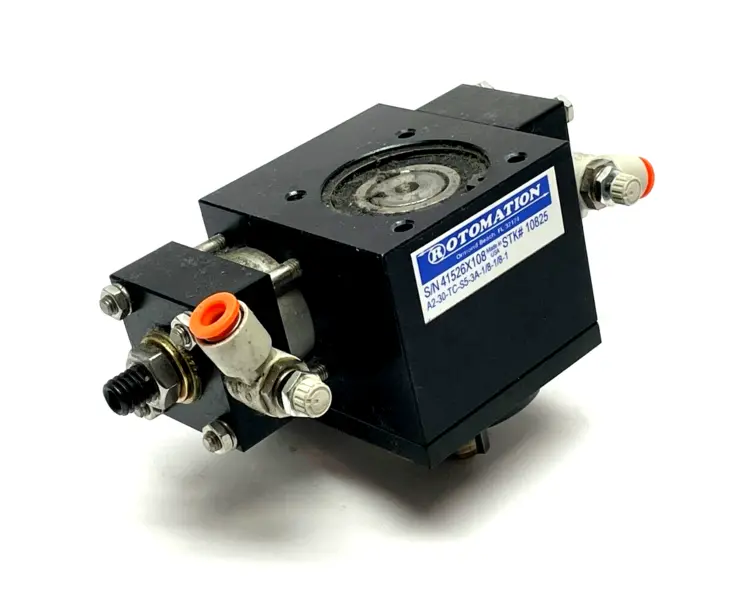 Used Rotomation Rotary Actuator Single Rack, 30 Degree Rotary Actuators Michigan US | Maverick Industrial Sales #1398821