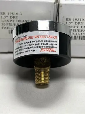 New | in-Stock FAIR EB-19810-3 Universal Pressure Meters Ohio US | Surplus Asset Holdings #1234828