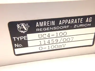 Used AMREIN APPARATE AG 11459/007 Misc Industrial Equipment | Maverick Industrial Sales #1104071