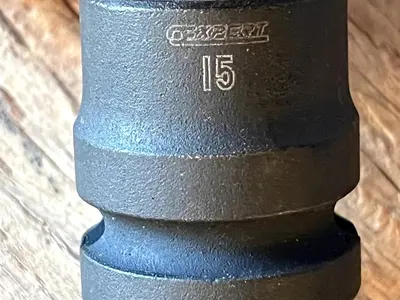 Expert by Mac Tools 3/8" Impact Socket 15 MM 6 point.  ED41732