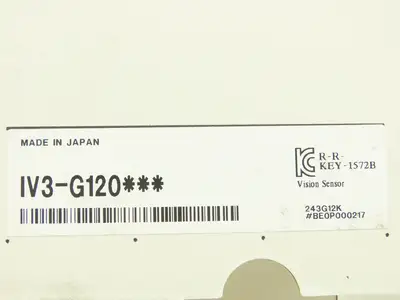 Keyence IV3-G120 Compact Vision Sensor Amplifier Module 24VDC