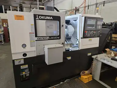 2023 OKUMA GENOS L3000-E CNC LATHE | Production Asset (1)