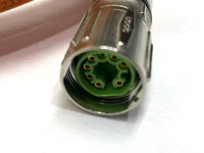 USED BOSCH REXROTH SERVO MOTOR ENCODER CABLE 5M 002ABB-NN-005,0