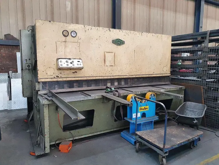 Used EHT 3100 X 20 MM Sheet Metal Shears | Apt International N.V #365120