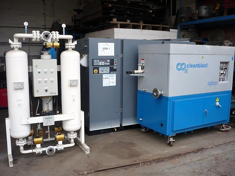 Used ALPHEUS CLEANBLAST DRY ICE PELLET BLASTING - 290 Shot Blast Cleaning (Peening / Airless) | Apt International N.V #365475