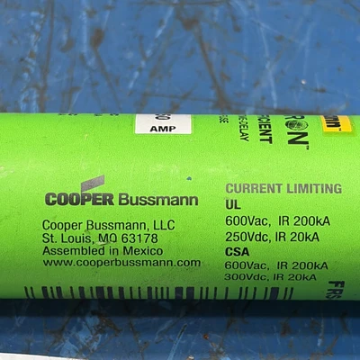 New | in-Stock Bussmann FRS-R-50 Fuses Indiana US | J&J Industrial Supply #1343321