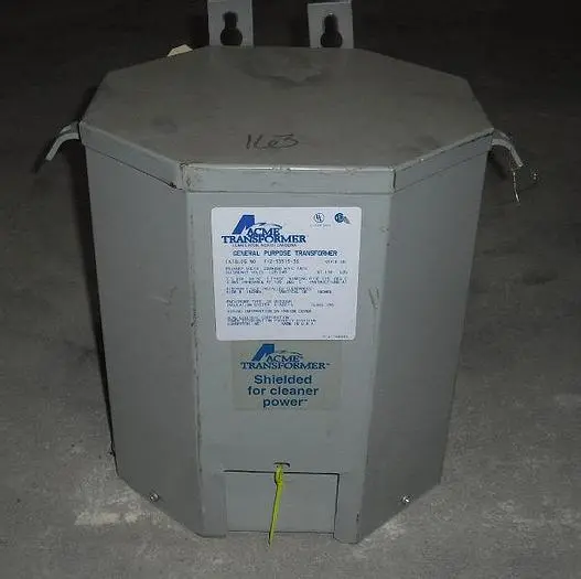 ACME TRANSFORMER, T-2-53515-3S, 7.5 KVA, SINGLE PHASE TRANSFORMER